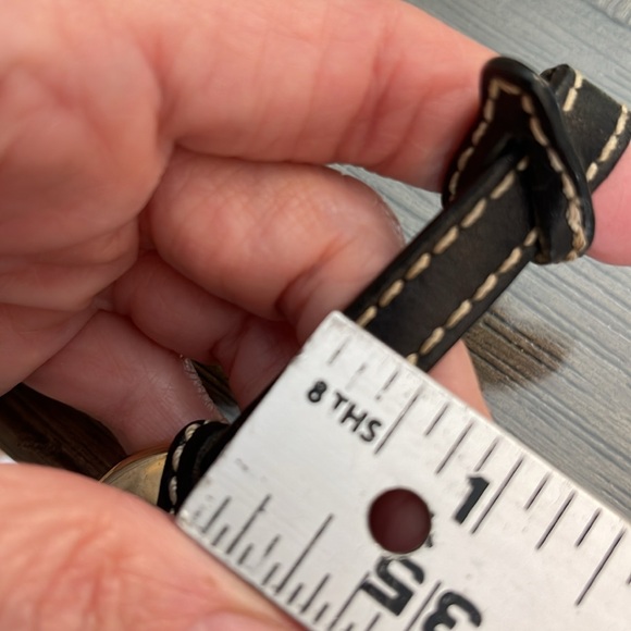 Vintage Dooney & Bourke Brass Turquoise Enamel Duck Hangtag - Picture 16 of 16